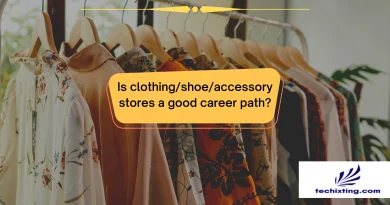 Is clothing/shoe/accessory stores a good career path