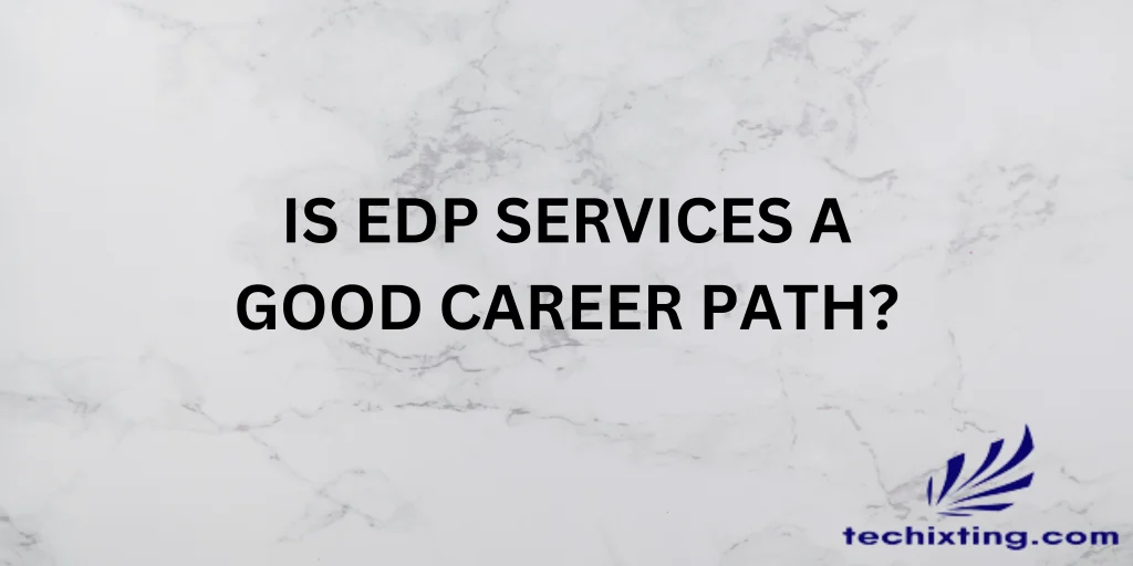 Is EDP services a good career path?