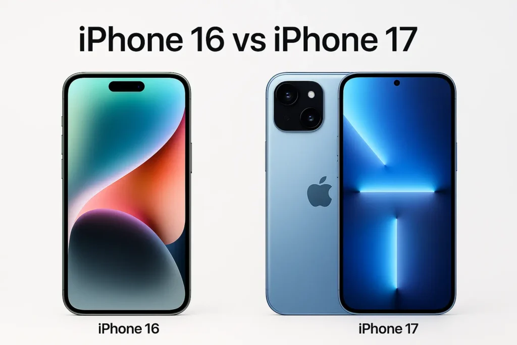iphone 16 vs 17​
